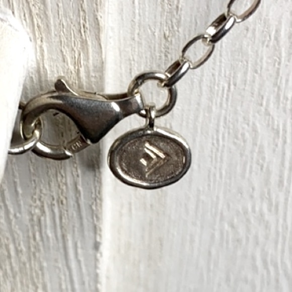 Silpada Vintage Sterling Silver 36" Onyx Quartz Bronzite Tassel Necklace - Picture 7 of 9